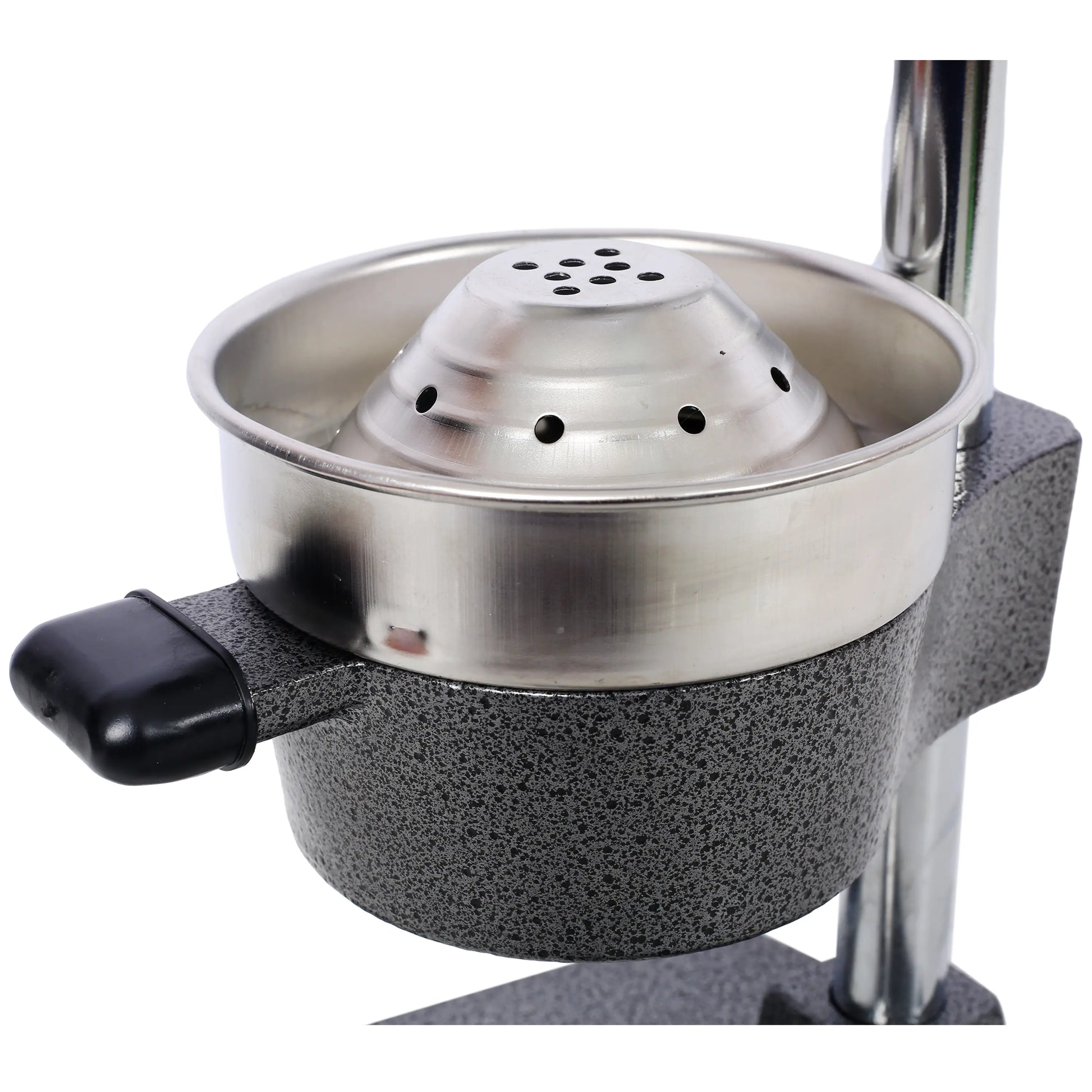 Cast Iron Citrus Juicer , Extra-Large Commercial Grade Manual Hand Press , Heavy Duty Countertop Squeezer for Fresh Orange Juice ,Grey Color