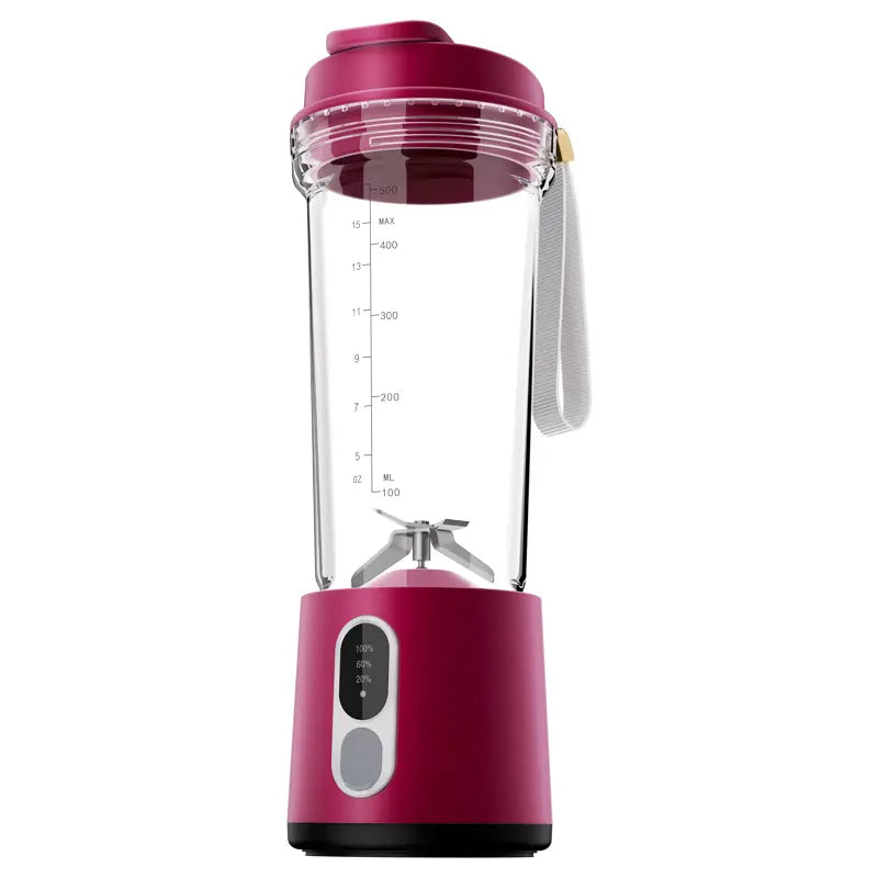 Portable Blender, Cordless, 20Oz Bpa-Free Juice Cup with Leak-Proof Travel Lid. Personal Blender For-Shakes and Smoothies, BPA Free, Leakproof-Lid and Sip Spout, USB-C Rechargeable, Dishwasher Safe